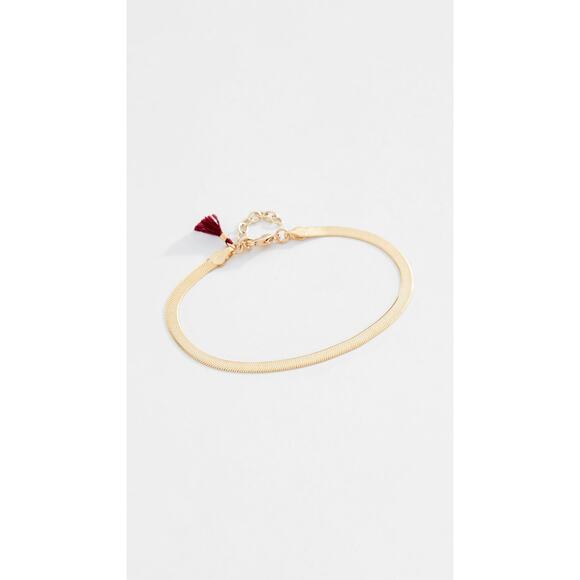 SHASHI Lady Snake Chain Bracelet - Gold - Picture 1 of 3